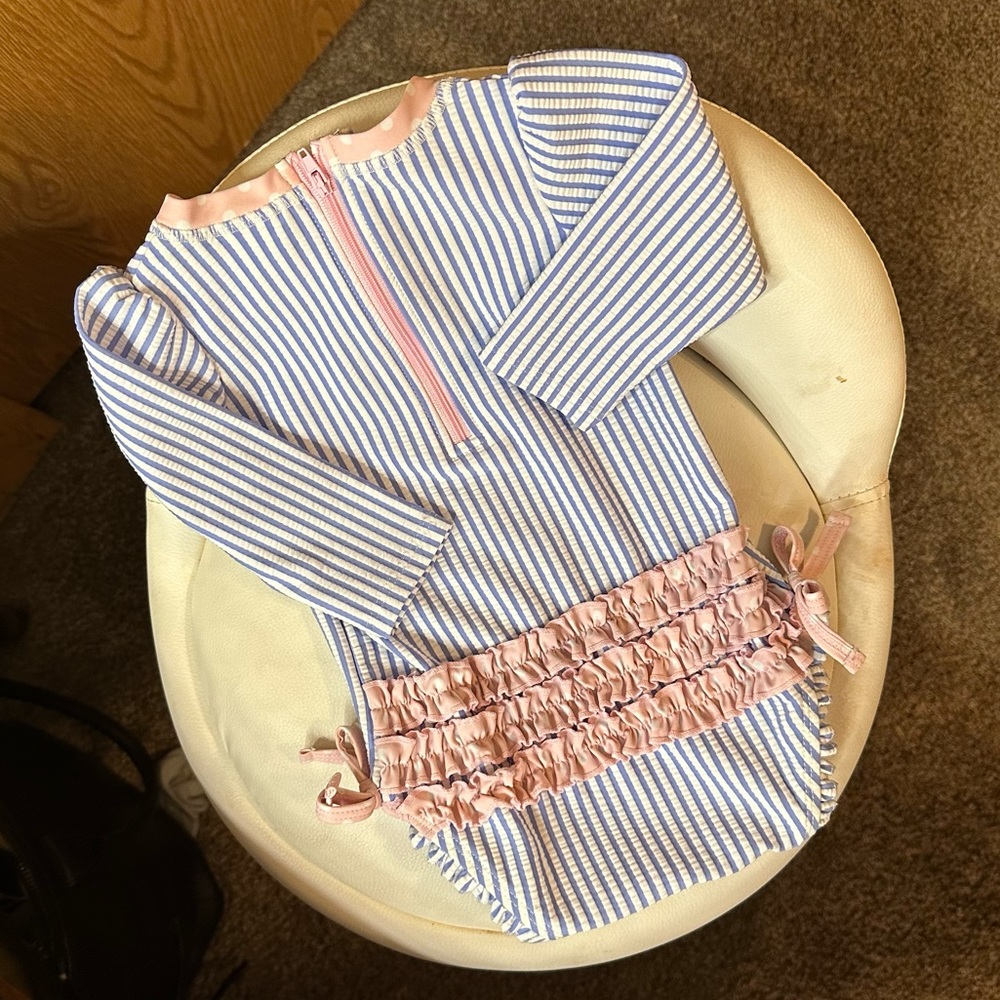 NWOT RUFFLE BUTTS ONE PIECE - Picture 2 of 3